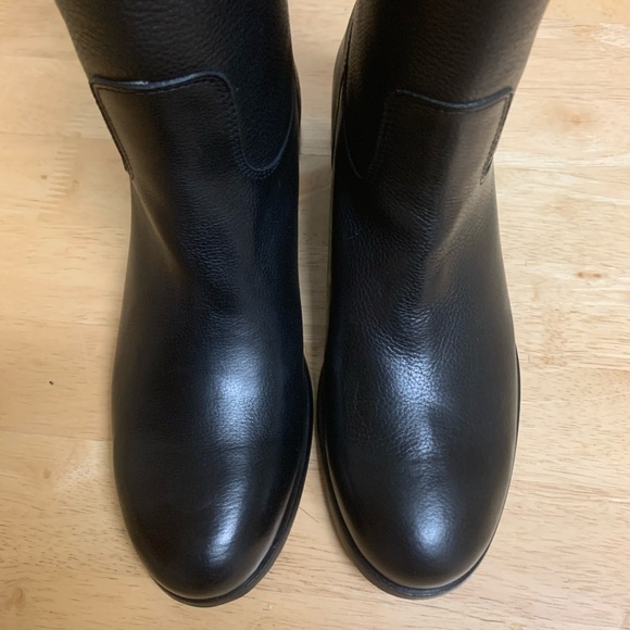 Bruno Magli Black Riding Boots-NWT - Picture 3 of 8